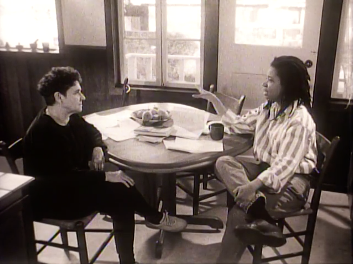 *Dionne Brand, _Listening for Something..._, 1996.* Adrienne Rich and Dionne Brand. National Film Board of Canada