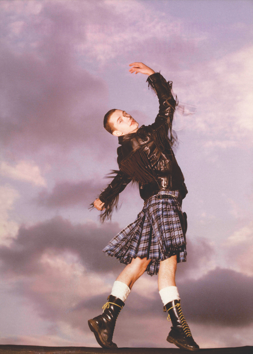 Michael Clark publicity photograph, 1986.