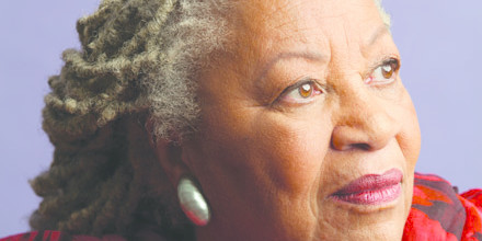 Toni Morrison. Photo: Timothy Greenfield-Sanders. Knopf/Doubleday