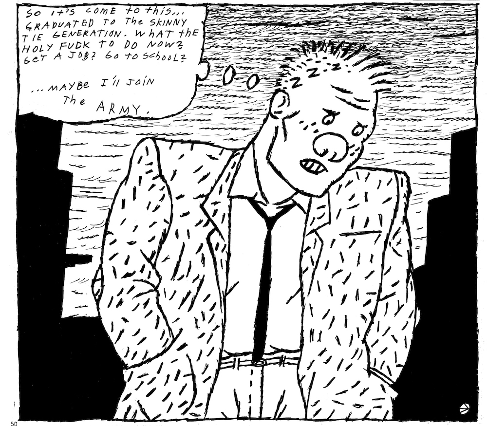 *Panel from Gary Panter's _Jimbo: Adventures in Paradise_* (New York Review Comics, 2021).