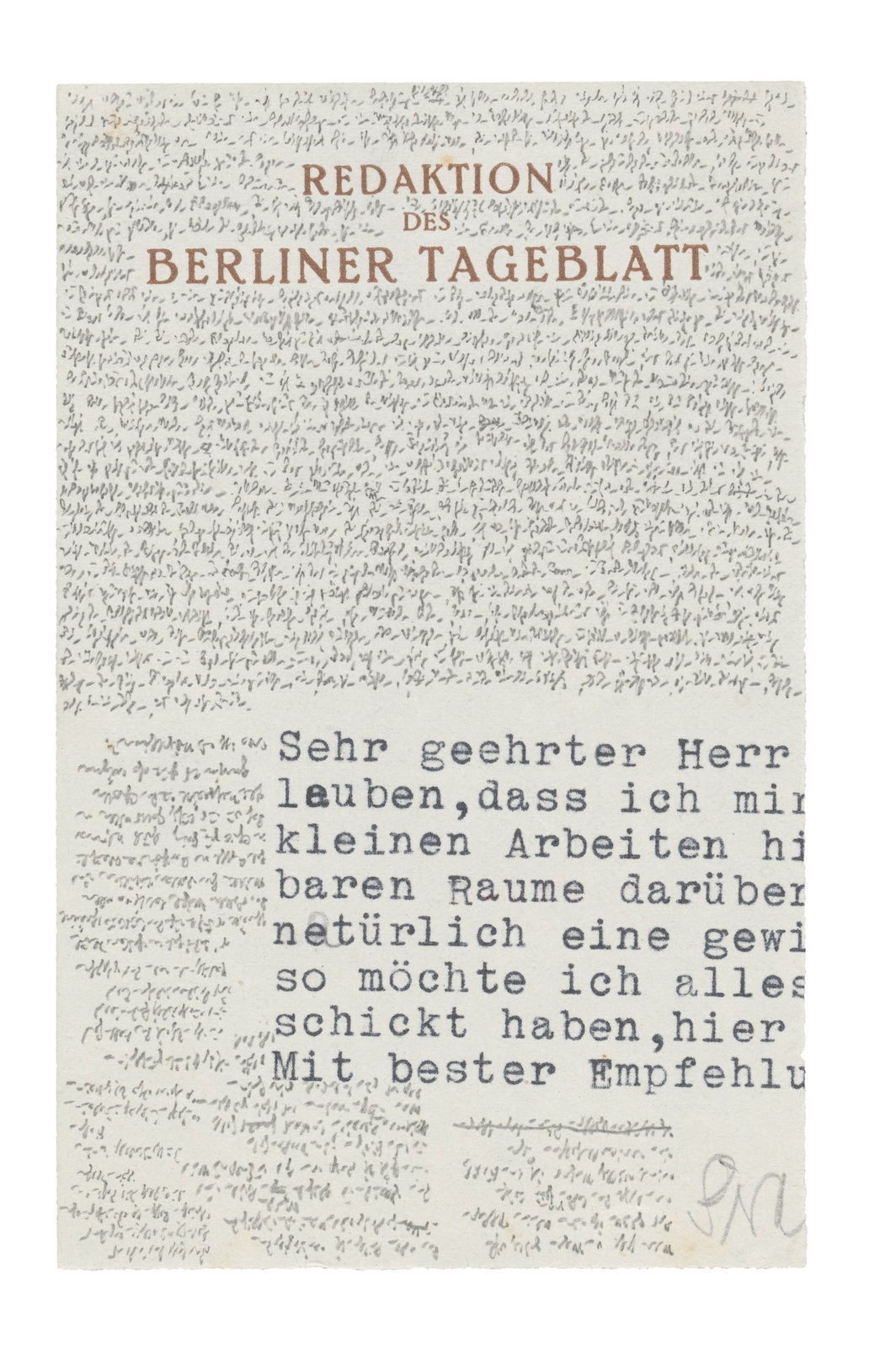 *Robert Walser's Microscript 107, 1928.* From Robert Walser's _Microscripts_ (© Suhrkamp Verlag Zurich and Frankfurt am Main, 1985/Reprinted by permission of New Directions Publishing Corp. and Christine Burgin, 2012)