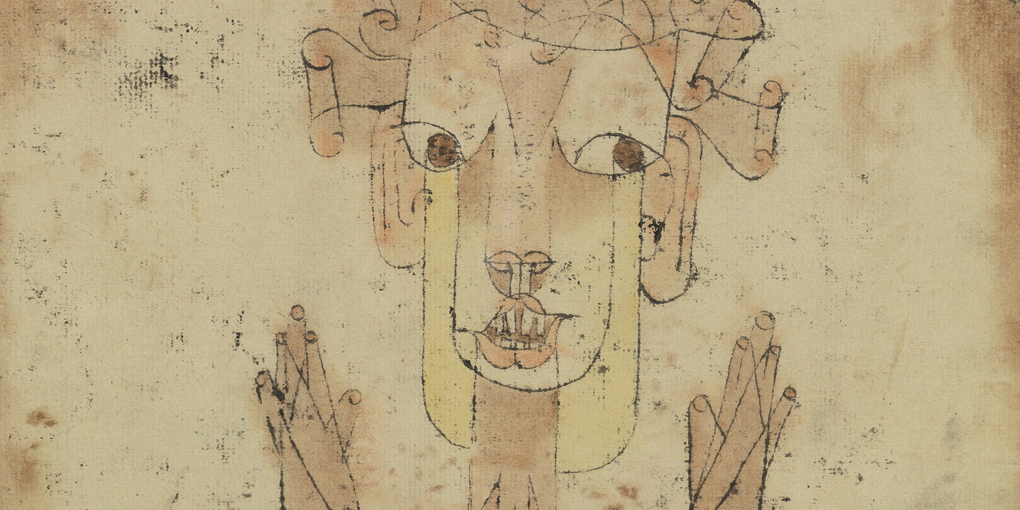 *Paul Klee, _Angelus Novus_, 1920.*