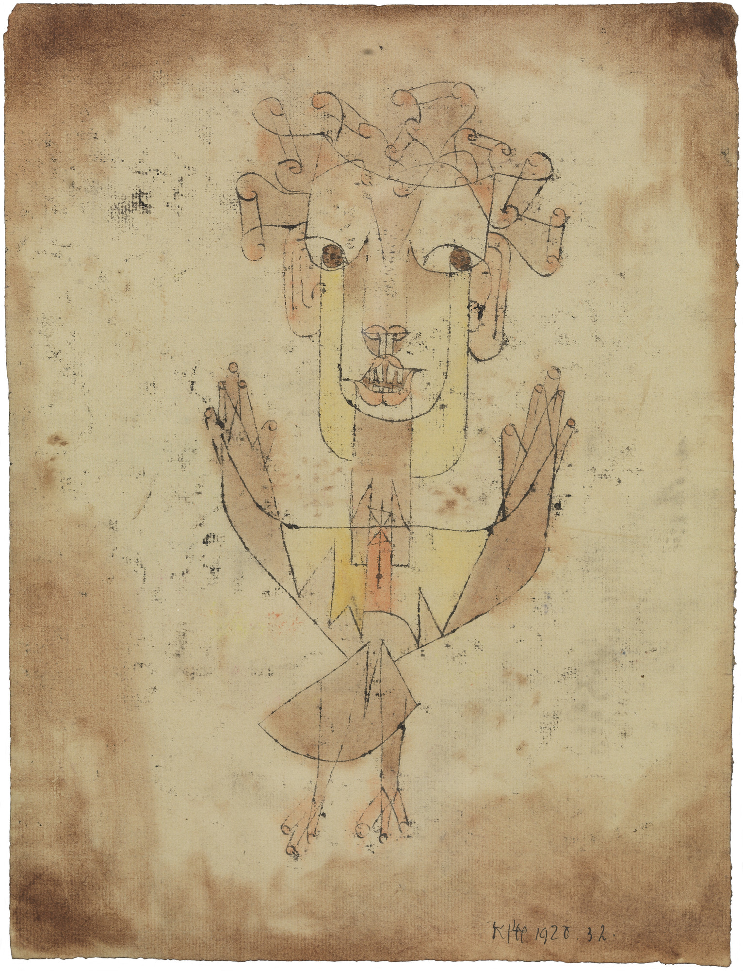 *Paul Klee, _Angelus Novus_, 1920.*