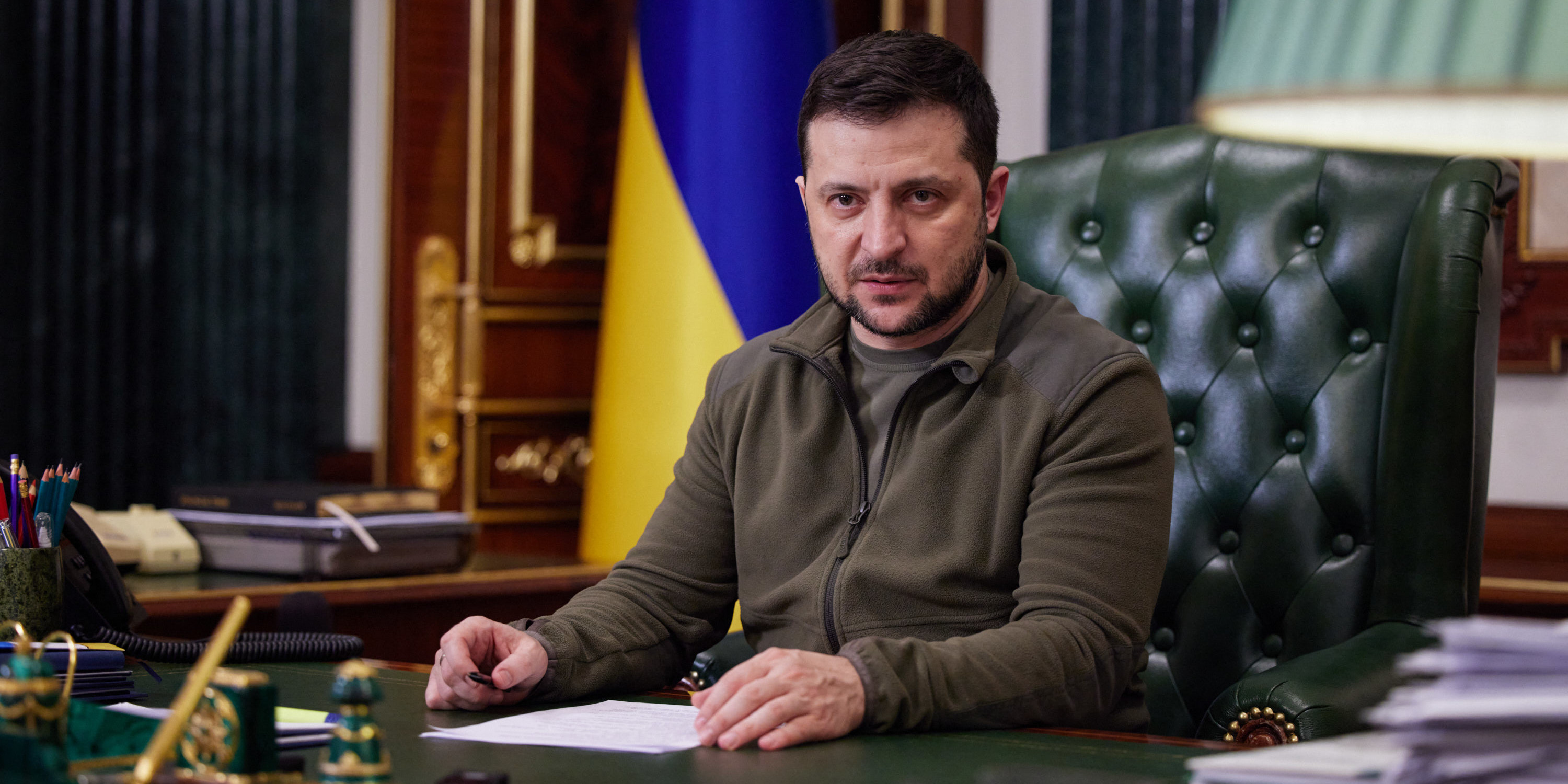 Volodymyr Zelensky. Photo: Ukrainian Presidential Press Service.