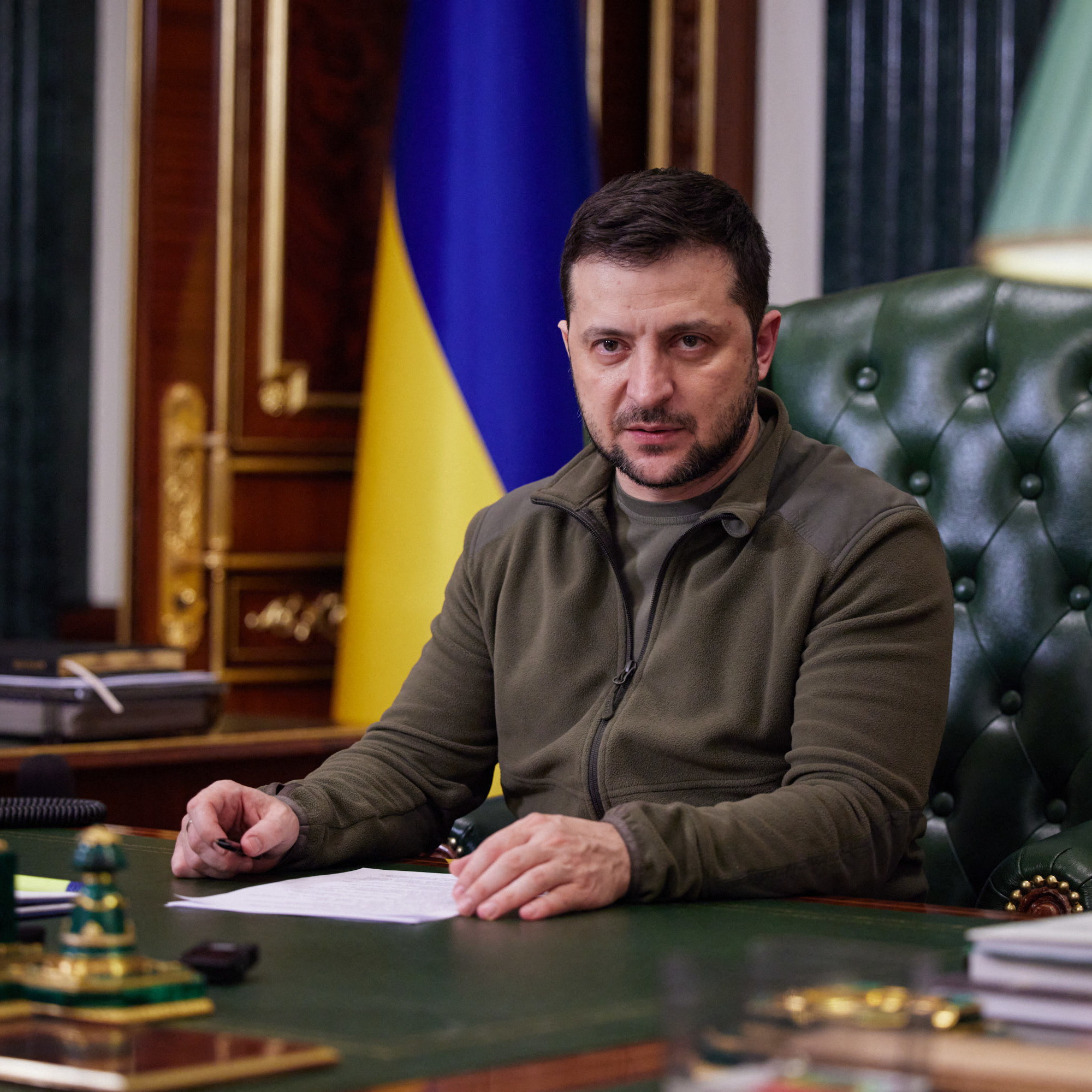 Volodymyr Zelensky. Photo: Ukrainian Presidential Press Service.