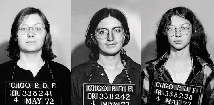 *Mug shots for members of The Janes, 1972.* Courtesy HBO