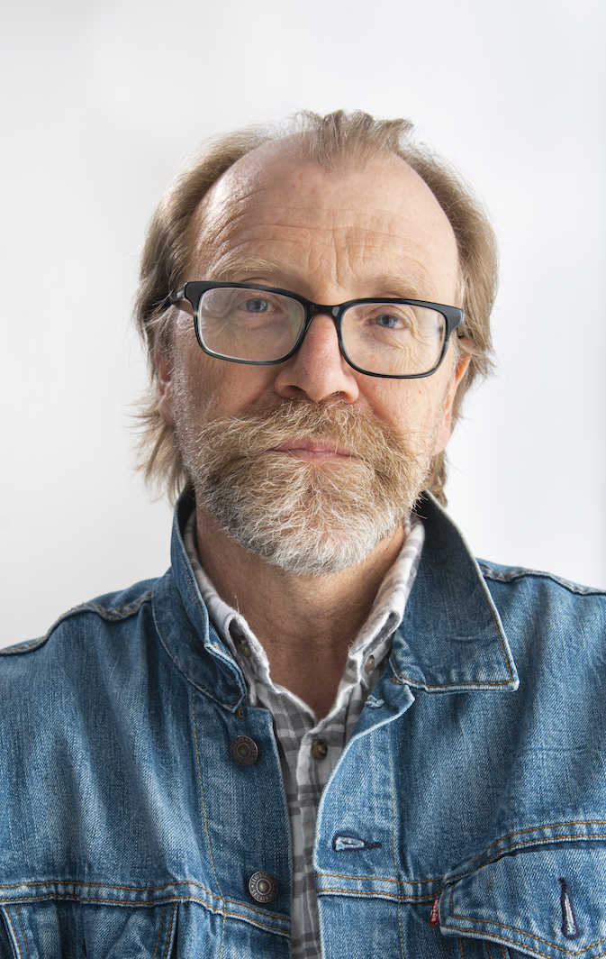 *George Saunders, 2018.* Photo: Zach Krahmer.