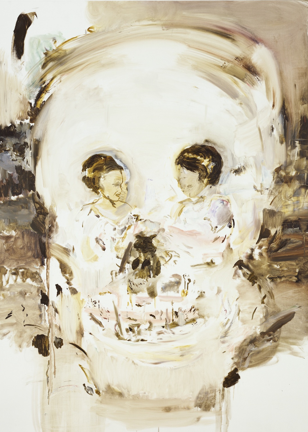 Cecily Brown, Aujourd’hui Rose, 2005, oil on linen, 77 × 55". © Cecily Brown