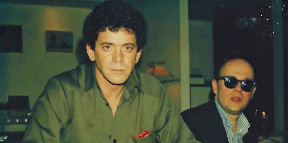 *Lou Reed and Robert Quine, ca. 1981*. Courtesy Sylvia Reed