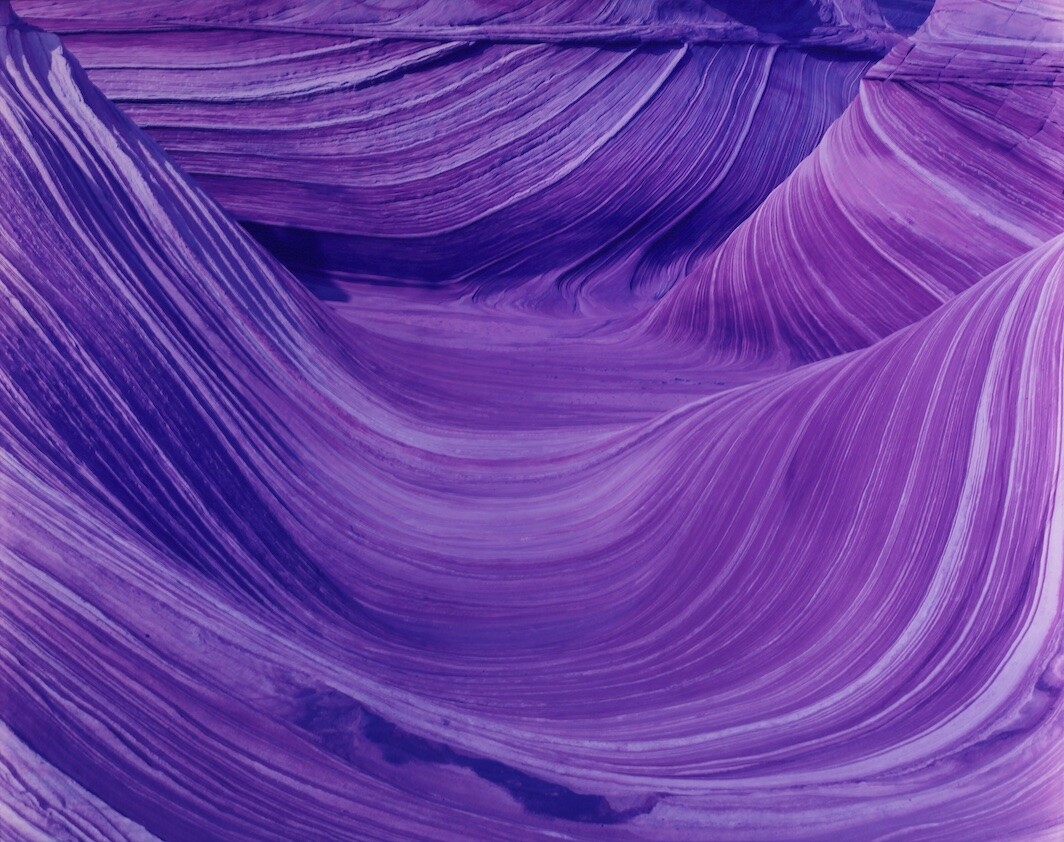 David Benjamin Sherry, Wave on the Coyote Buttes, Paria Canyon, Arizona, 2013. Courtesy: Morán Morán
