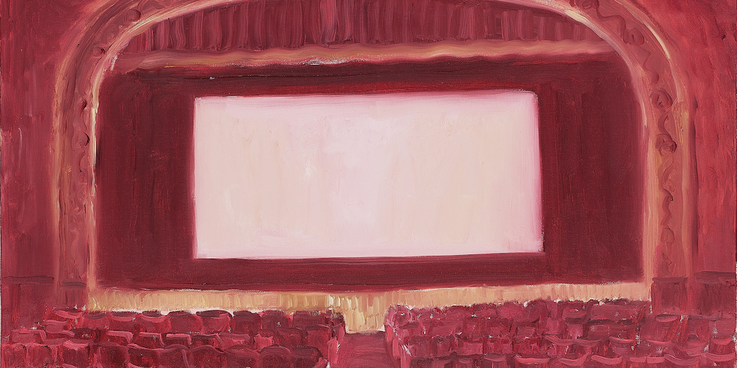 *Yoichiro Yoda, _Jackson Theatre_, 2018*, oil on canvas, 20" × 24". Courtesy: the artist