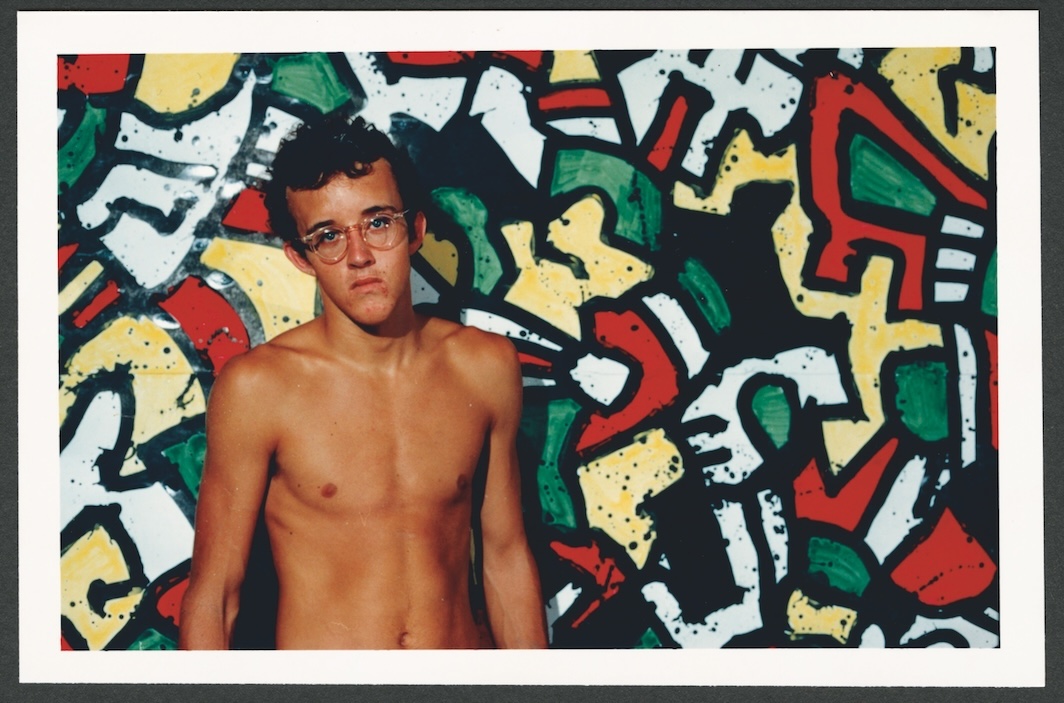 *Keith Haring, Pittsburgh Center for the Arts, Pittsburgh, PA, 1978.* Photo: Courtesy of the Keith Haring Foundation.